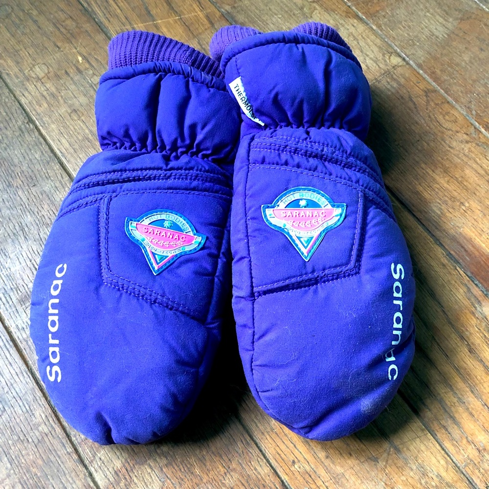 Saranac Ski Dry Tech Thermoloft Waterproof Insulated Gloves Women’s size M